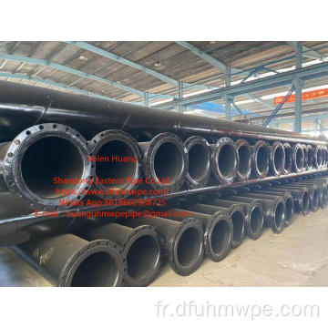 Mining UHMWPE Composite Upage Dining Pipe personnalisé